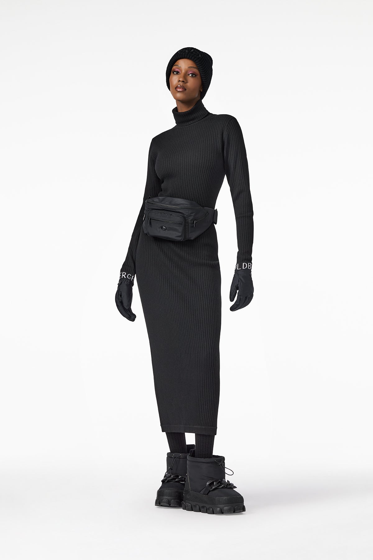 MIREILLE long sleeve knit dress