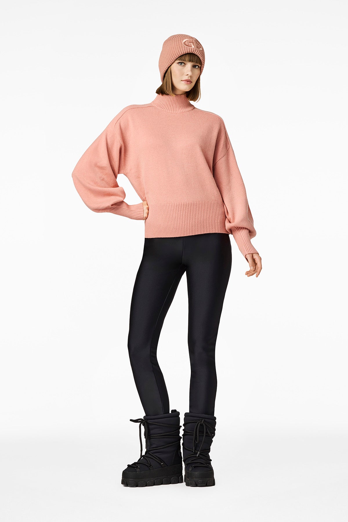 NICOLETTA long sleeve knit sweater
