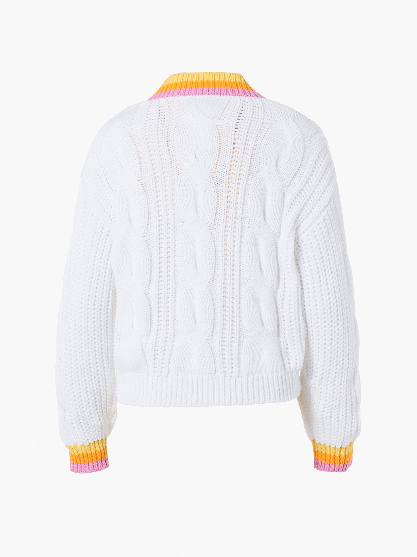 CABLE knit sweater