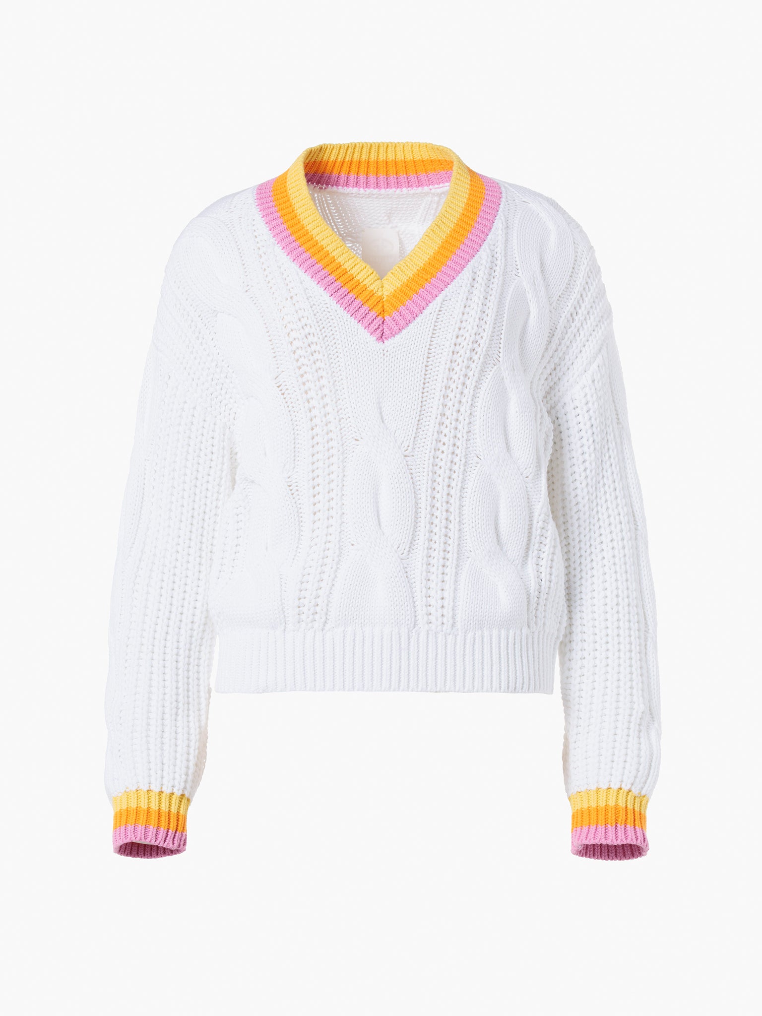 CABLE knit sweater