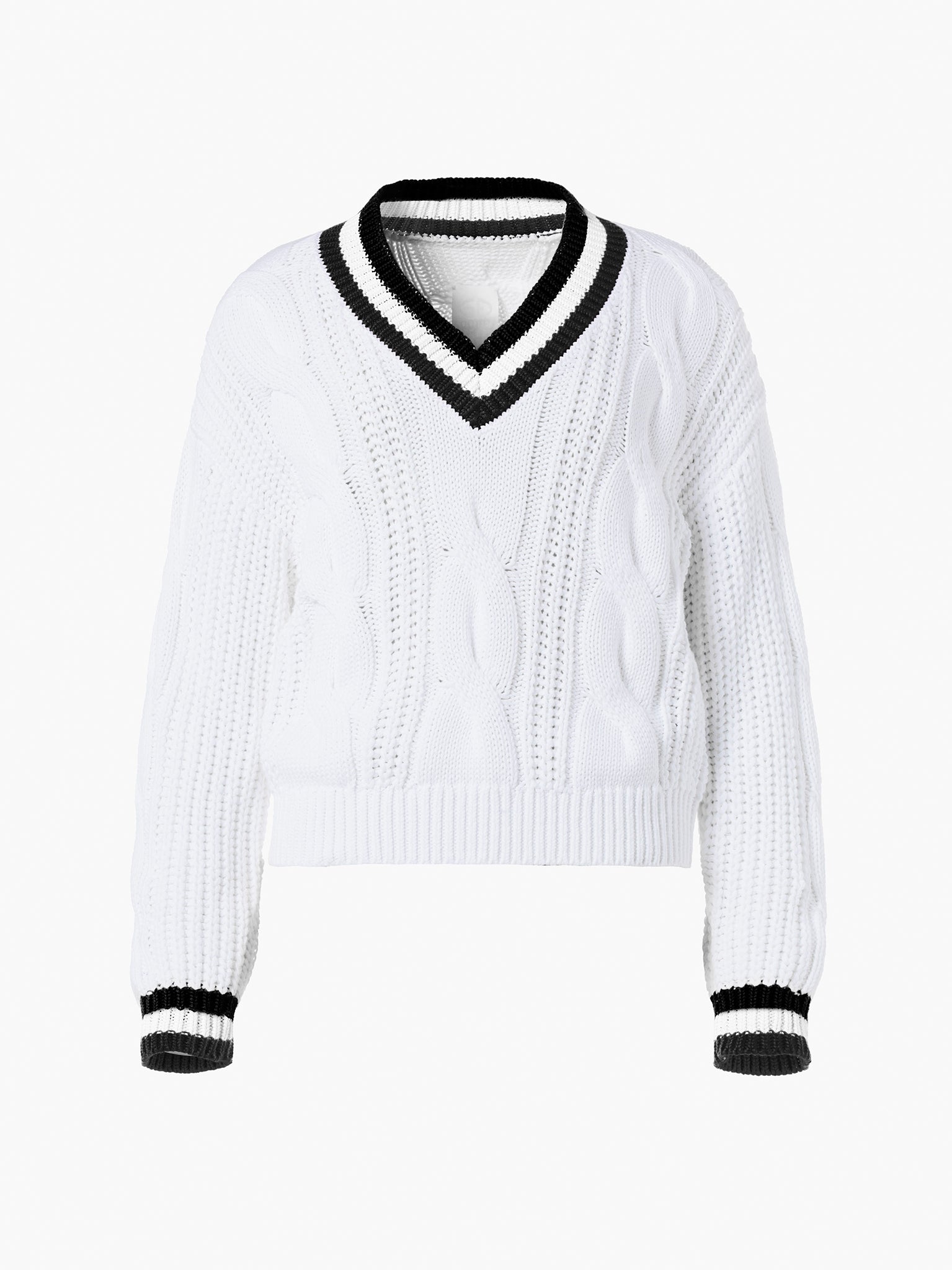 CABLE knit sweater