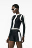 SPLASH long sleeve zip rashguard