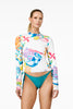 GIORGINE long sleeve rashguard