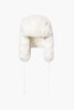CHER fluffy aviator hat