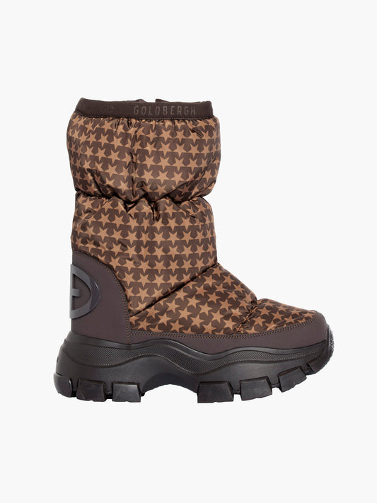 LOUIS VUITTON Polar Monogrammed Shearling Boots - One-color