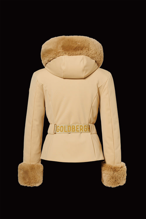 PREZIOSO SKI JACKET FAUX BORDER – Goldbergh
