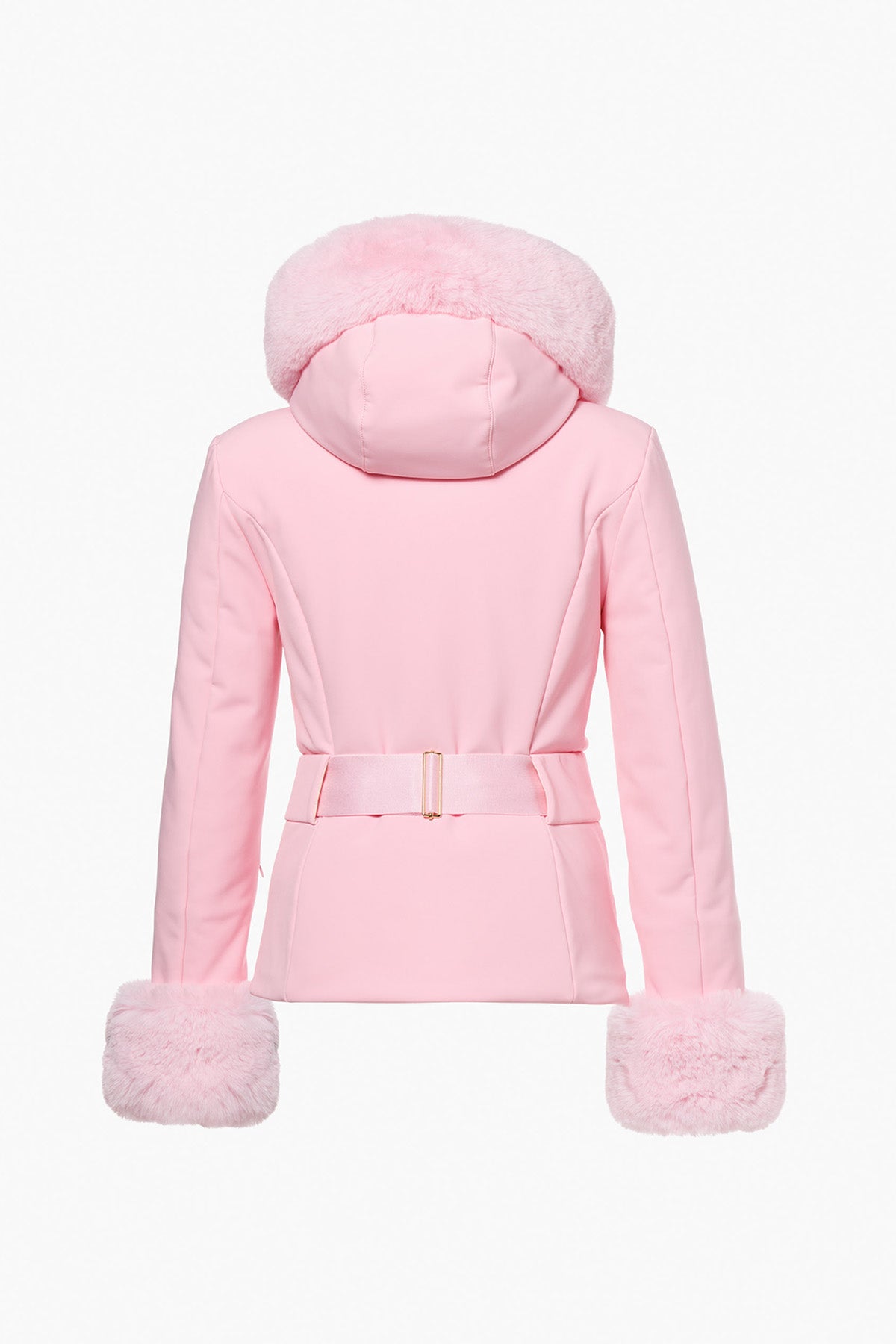 PREZIOSO ski jacket faux border