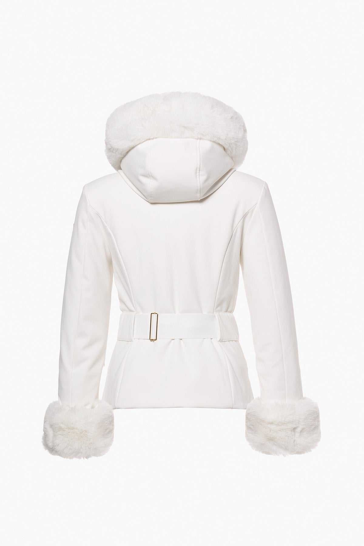 PREZIOSO ski jacket faux border