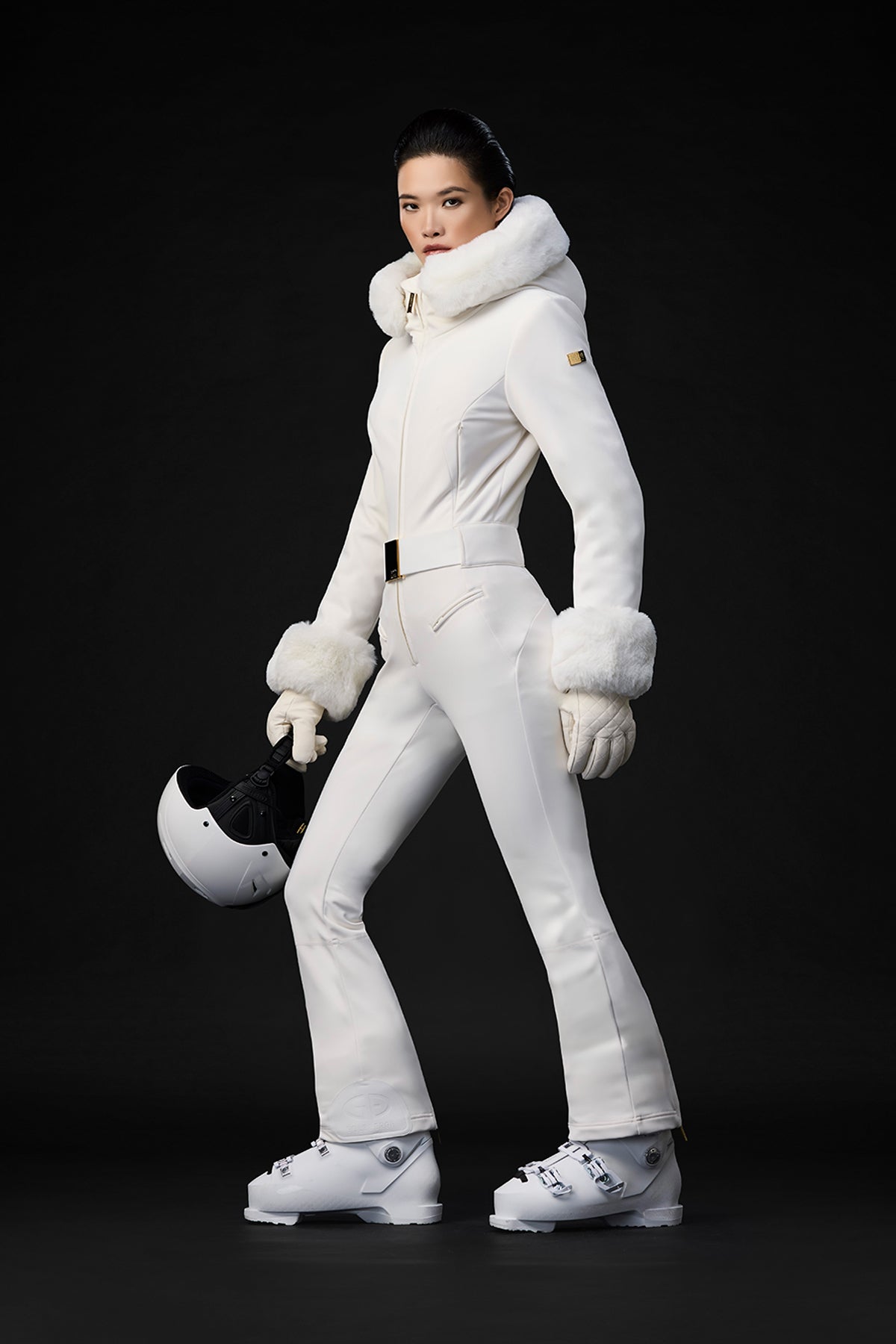 VITA ski suit faux border