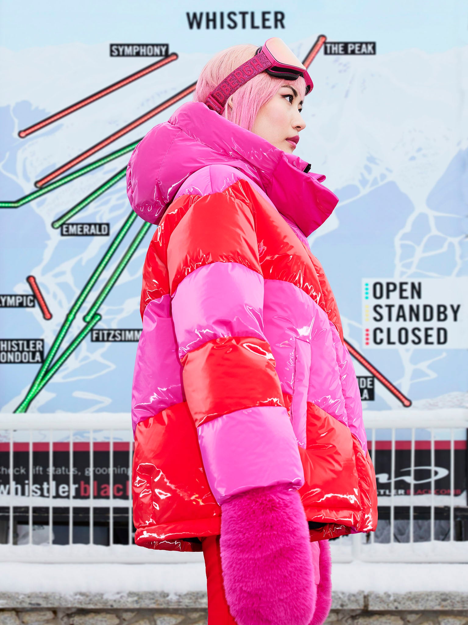 Goldbergh pink ski discount jacket