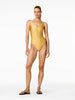 Caviar Bathing Suit Outfit Gold